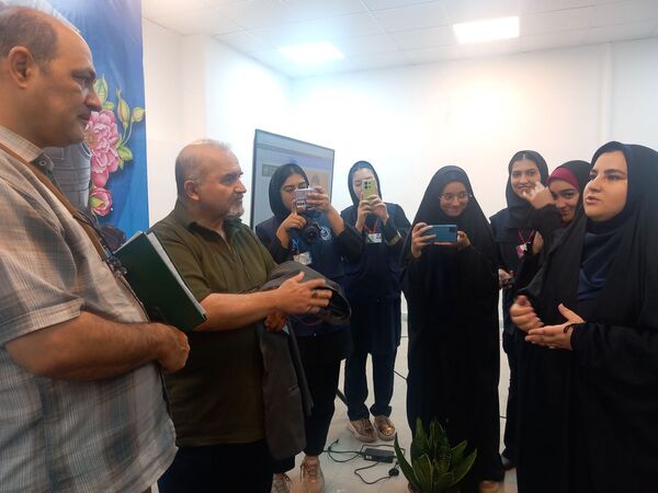 روز اول مانور رسانه‌ای پانا درسازمان دانش آموزی  استان خراسان رضوی