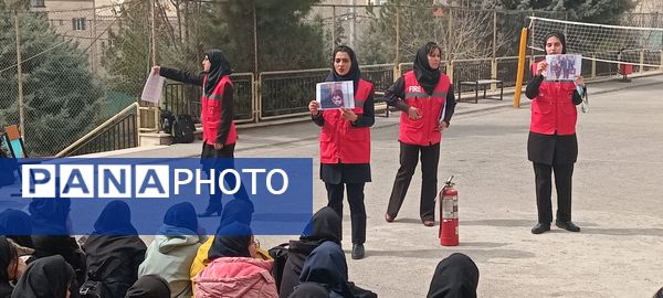 کارگاه آموزشی آشنایی با اصول ایمنی و اطفاء حریق در هنرستان آفرینش پردیس 