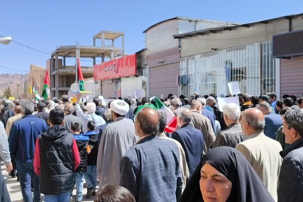 تجلی شکوه راهپیمایی روز قدس در آباده