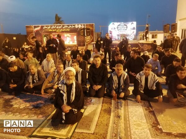 ناحیه یک اهواز میزبان زائران اباعبدالله