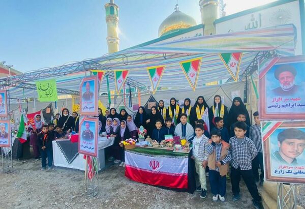 یادواره لاله‌های روشن در صالحیه؛ روایت نسل امروز برای ۲۳ قهرمان آسمانی