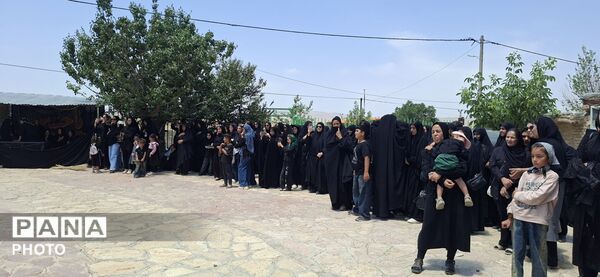 مراسم عزاداری عاشورای حسینی در روستای ماروسک