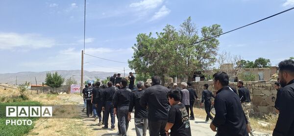 مراسم عزاداری عاشورای حسینی در روستای ماروسک