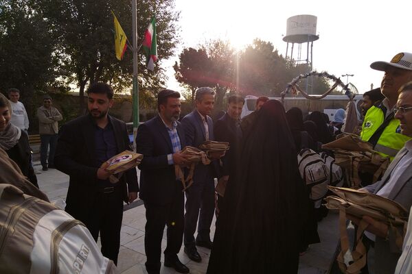 آغاز سفر دختران چهاردانگه به سوی دیار نور و سرزمین مقدس