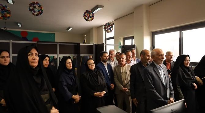 افتتاح مدرسه هوش مصنوعی در پژوهش سرای فضیلی ناحیه۳ 