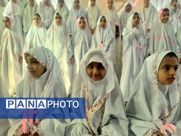 جشن تکلیف پایه سوم دبستان شهید ابراهیم تنیده در زیارت سید مظفر