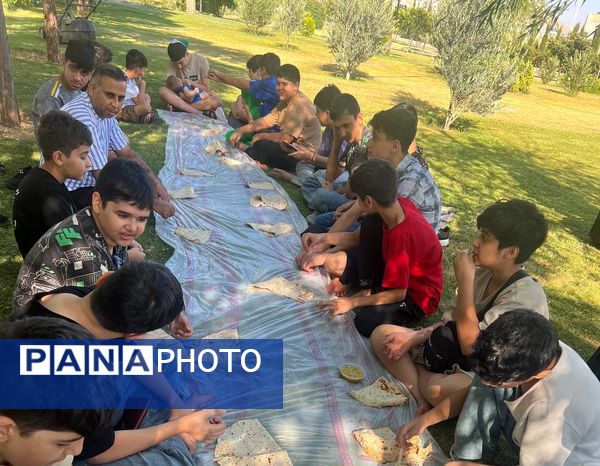 اردوی تابستانی مشهد مقدس دبیرستان پیشتازان جم