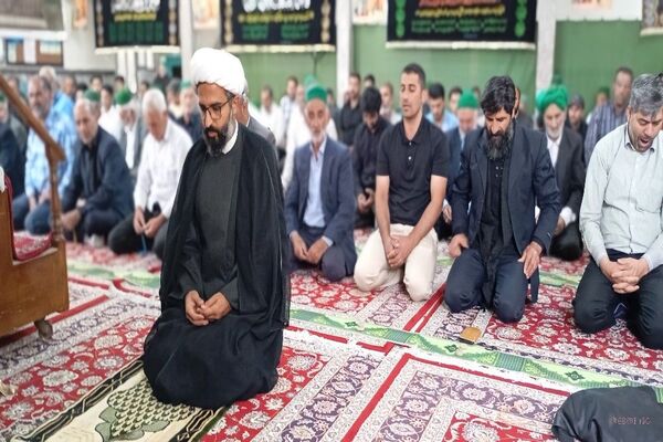 اقامه نماز جمعه در اول ماه محرم در مسجد جامع شهر بار 