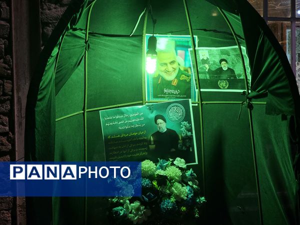 مراسم گرامیداشت شهدای خدمت و سال‌روز آزادسازی خرمشهر در مسجد امام حسین(ع) نیشابور