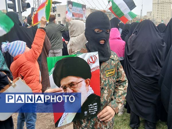 راهپیمایی با شکوه چهل و هفتمین سالگرد پیروزی انقلاب اسلامی در مشهد مقدس 