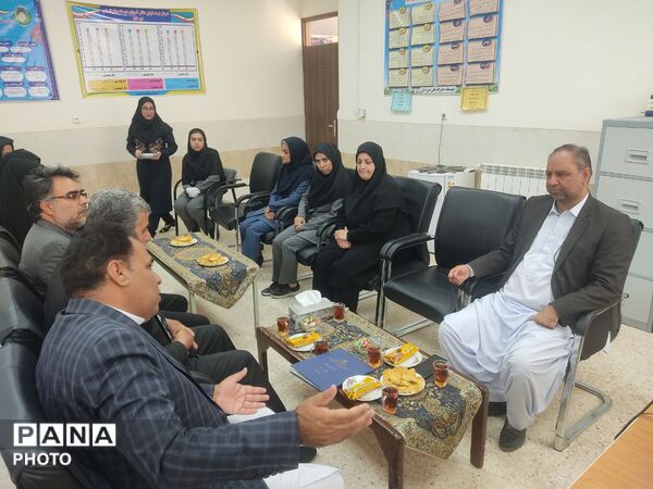 مانور بازگشایی مدارس در نصرت‌آباد