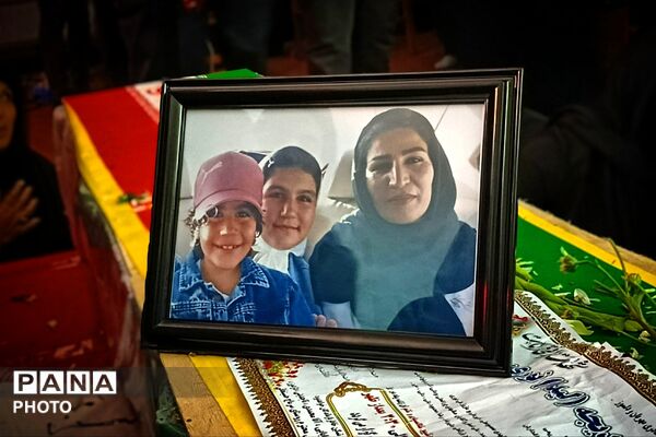وداع با شهدای چقاگلان کرمانشاه 