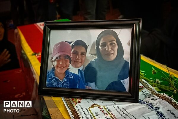 وداع با شهدای چقاگلان کرمانشاه 