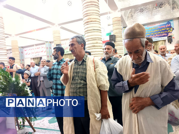  مراسم سوگواری شهادت آیت‌الله سید ابراهیم رئیسی و هیات همراه ایشان در بهبهان