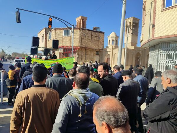 حضور پرشور مردم انقلابی شهر حسن آباد جرقویه علیا در راهپیمایی یوم الله ۲۲ بهمن