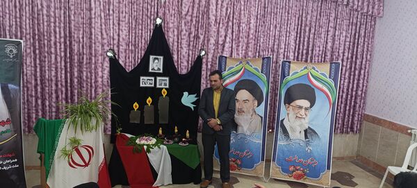 مراسم عزاداری در مدرسه استثنایی ولایت