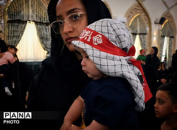 آیین معنوی شیرخوارگان حسینی در سالن اجتماعات زیارتگاه شهید مدرس 