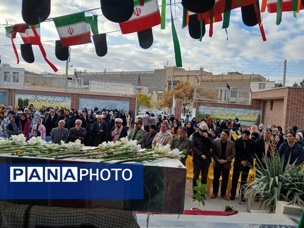 استقبال از شهید گمنام و دومین روز از تجلی وفا و فداکاری در تربت حیدریه