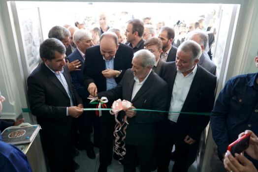 افتتاح آموزشگاه ۱۲ کلاسه زنده یاد دکتر داریوش گنجی در روستای دستگرد بیرجند