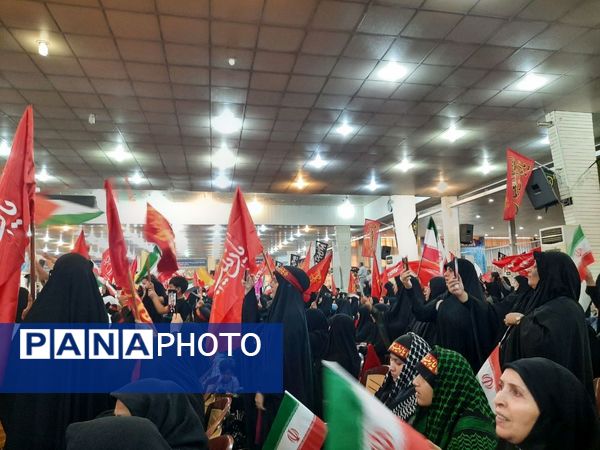 اجتماع زینبیون در بوشهر