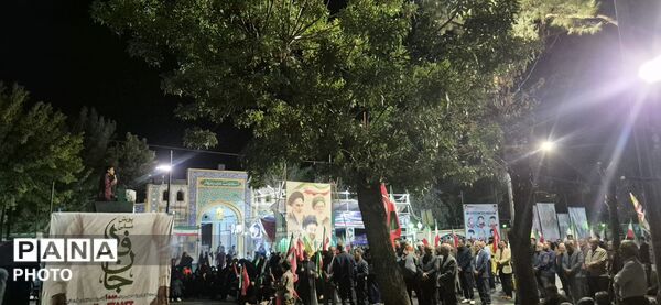 دویست و سی پنجمین شب از تجمعات شبانه کاشمر