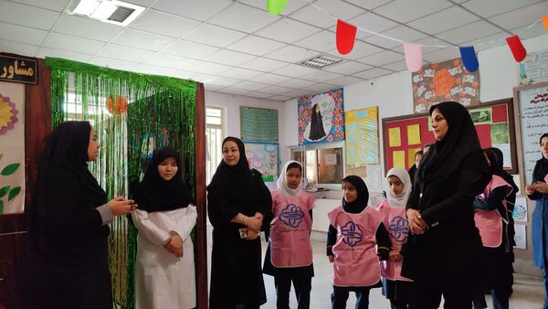 افتتاحیه اتاق بهداشت دبستان سروقد
