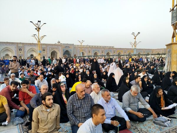 برگزاری مراسم چهلم رئیس‌جمهور شهید در حرم مطهر رضوی 