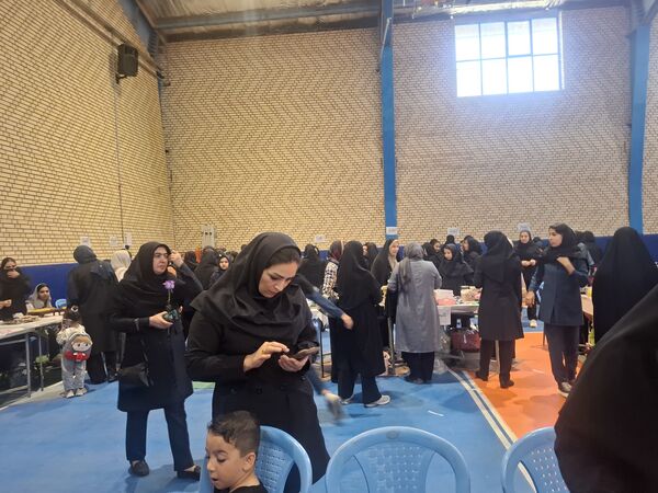 بازارچه کسب و کار دانش‌آموزی دبیرستان پردیسان سملقان