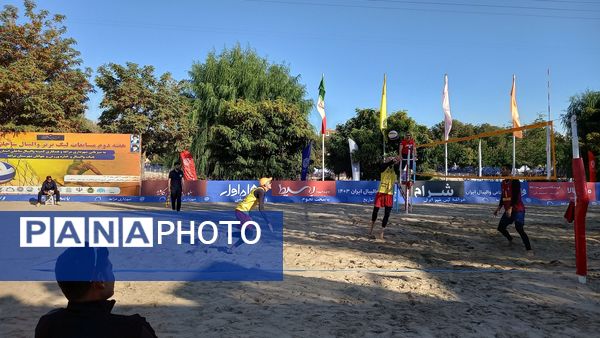 هفته دوم لیگ برتر والیبال ساحلی کشور در مراغه