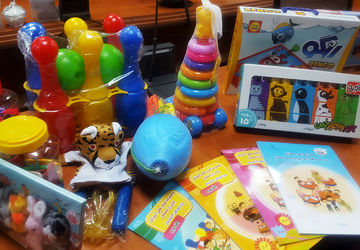 توزیع کیت‌های آموزشی پیش دبستانی به مدارس استثنایی خراسان رضوی