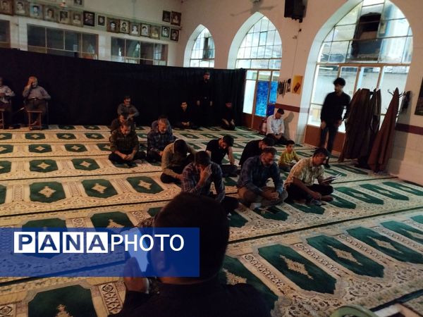 مراسم عزاداری شهادت امام جعفر صادق(ع) در روستای ظفرآباد 