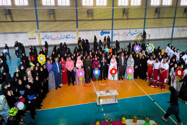 مسابقات المپیاد ورزشی درون مدرسه‌ای شهرستان باشت