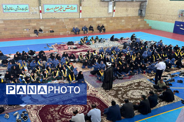 اردوی تمشک دختران شهرستان‌های جنوبی استان بوشهر در کنگان