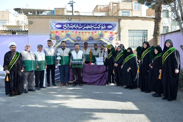 عطر رضوی در جشن نیمه شعبان مدرسه حکمت