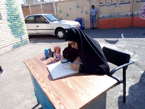 برگزاری آیین بازگشایی مدارس در مدرسه شیخ فضل‌الله صفادشت