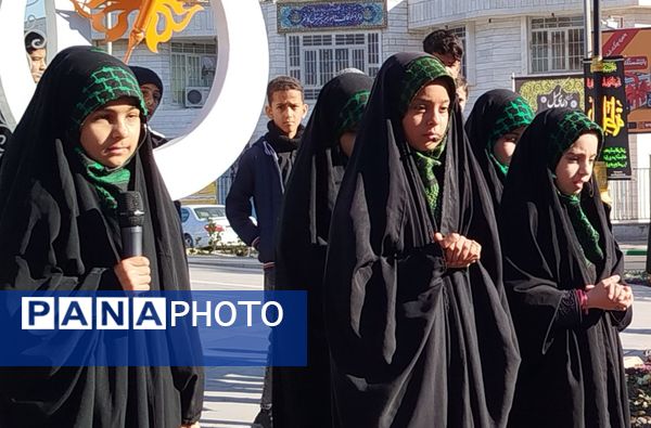 اجتماع بزرگ سوگواران فاطمی در کاشمر 