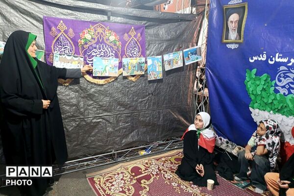 از روایتگری غدیر تا پاسداشت مقام سادات در موکب فرهنگیان شهرستان قدس