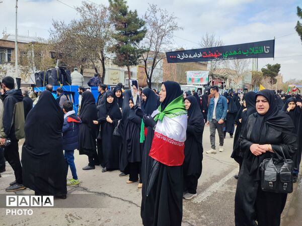 قاب پانا میزبان مراسم تشییع پیکر شهدا نیشابور 