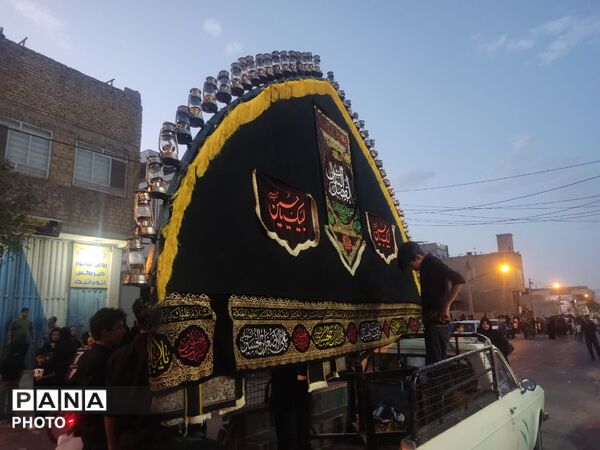 جلوه‌ای از سوگ و ارادت حسینی در یزد