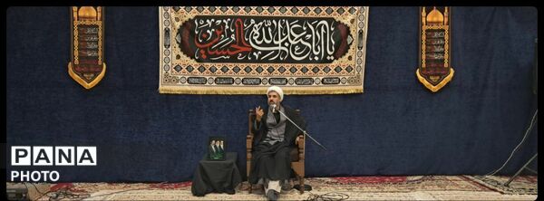 مراسم عزاداری در مسجد الغدیر 