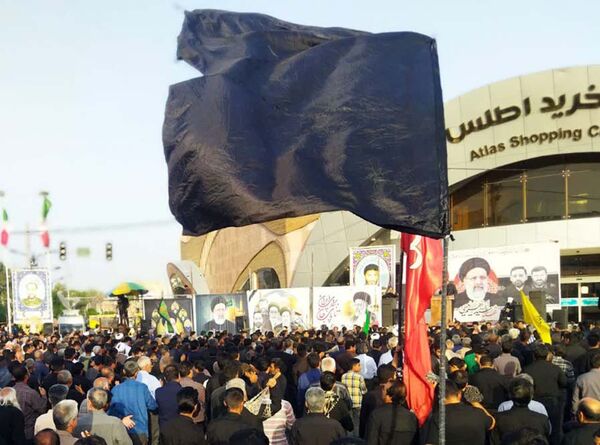 بم در سوگ رئیس‌جمهور مردمی، جهادی و انقلابی 
