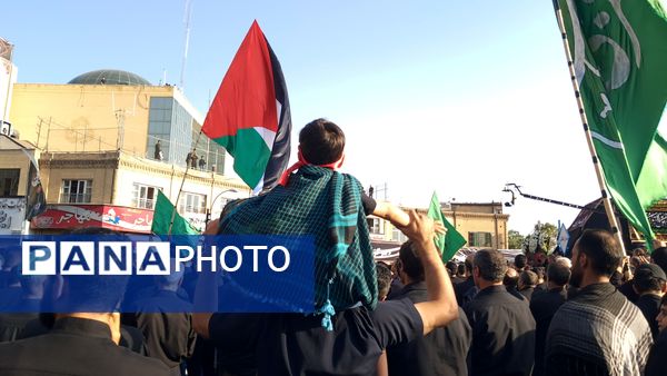 حضور کودکان و نوجوانان در دسته حسینیه اعظم زنجان 