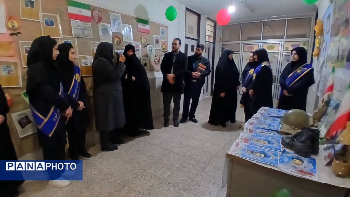 افتتاح مدرسه انقلاب در دبیرستان شهید علی‌اصغر سوری