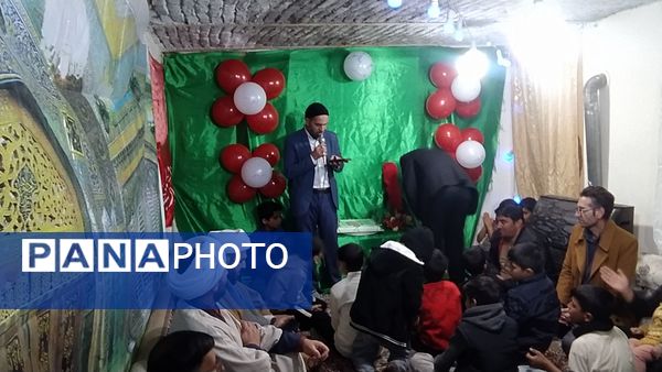 جشن میلاد طفل شش ماهه کربلا در هیئت علی‌اصغری فداف