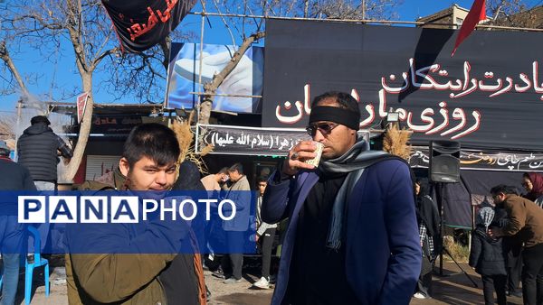 سوگواری شهادت حضرت فاطمه(س) در آشخانه 