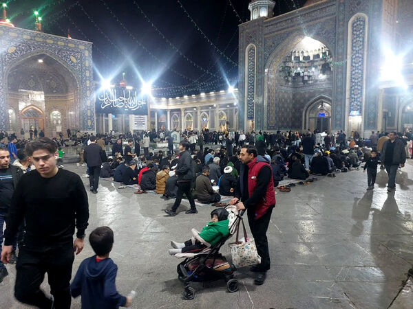 احیای شب بیست و یکم ماه رمضان در حرم حضرت معصومه(س)