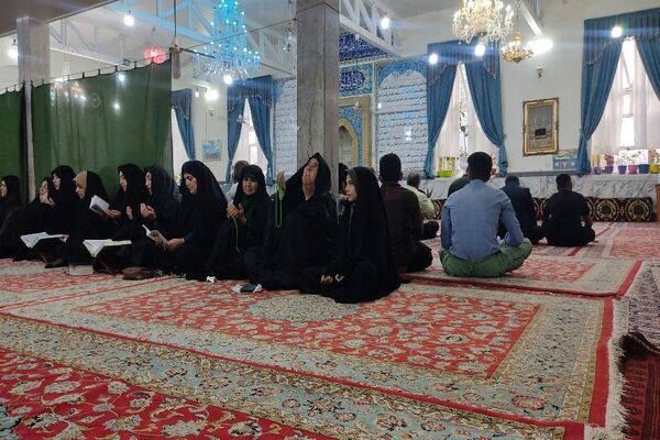 مراسم روز عرفه در مسجد جامع شهر بار 