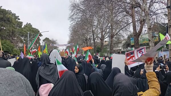 راهپیمایی ۲۲ بهمن در گلستان