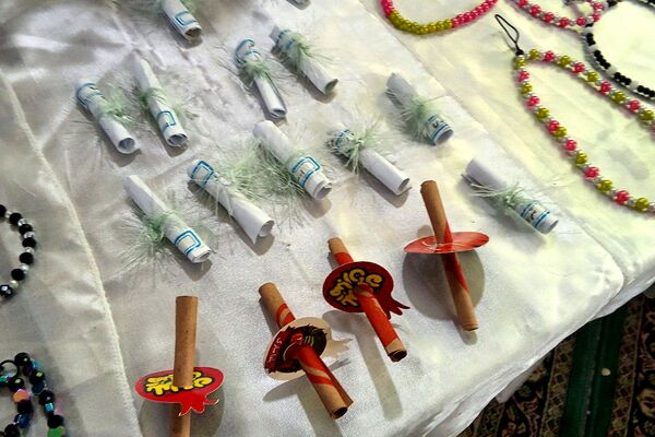 از سنت تا خلاقیت، برگزاری نمایشگاه صنایع دستی یلدا در دبیرستان توحید یک