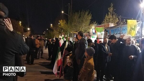 فرهنگیان نیشابور آمادگی خود را برای دفاع از وطن  اعلام کردند